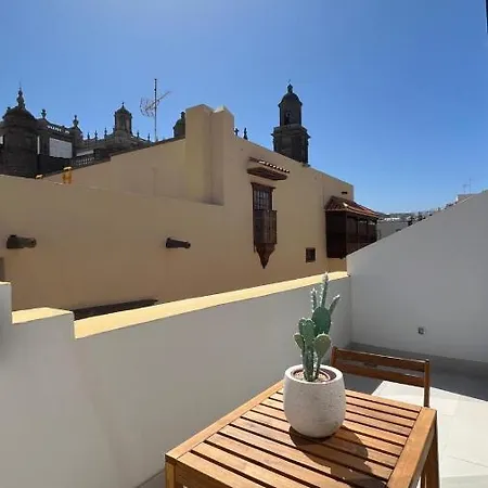 Apartament C-10 Vegueta - Private Rooftop Pool Las Palmas de Gran Canaria