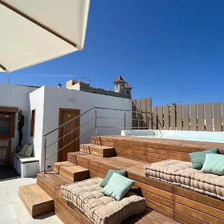 C-10 Vegueta - Private Rooftop Pool Las Palmas