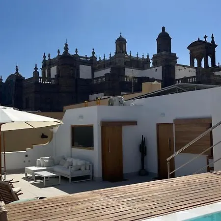 C-10 Vegueta - Private Rooftop Pool * Las Palmas
