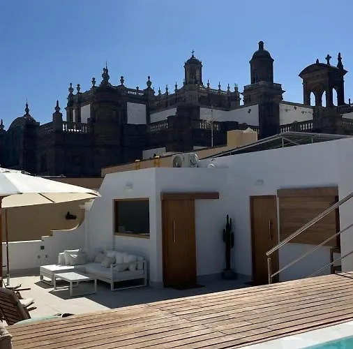 C-10 Vegueta - Private Rooftop Pool * 大加那利岛拉斯帕尔马斯